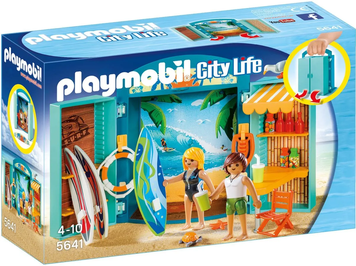 Playmobil Speelbox Surfshop 5641