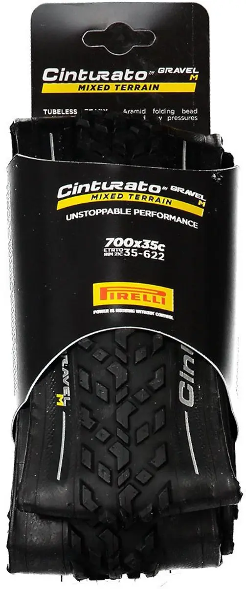 Pirelli Cinturato Gravel M Black 40-622 - Tubeless - 28 Inch - afbeelding 6 van 6