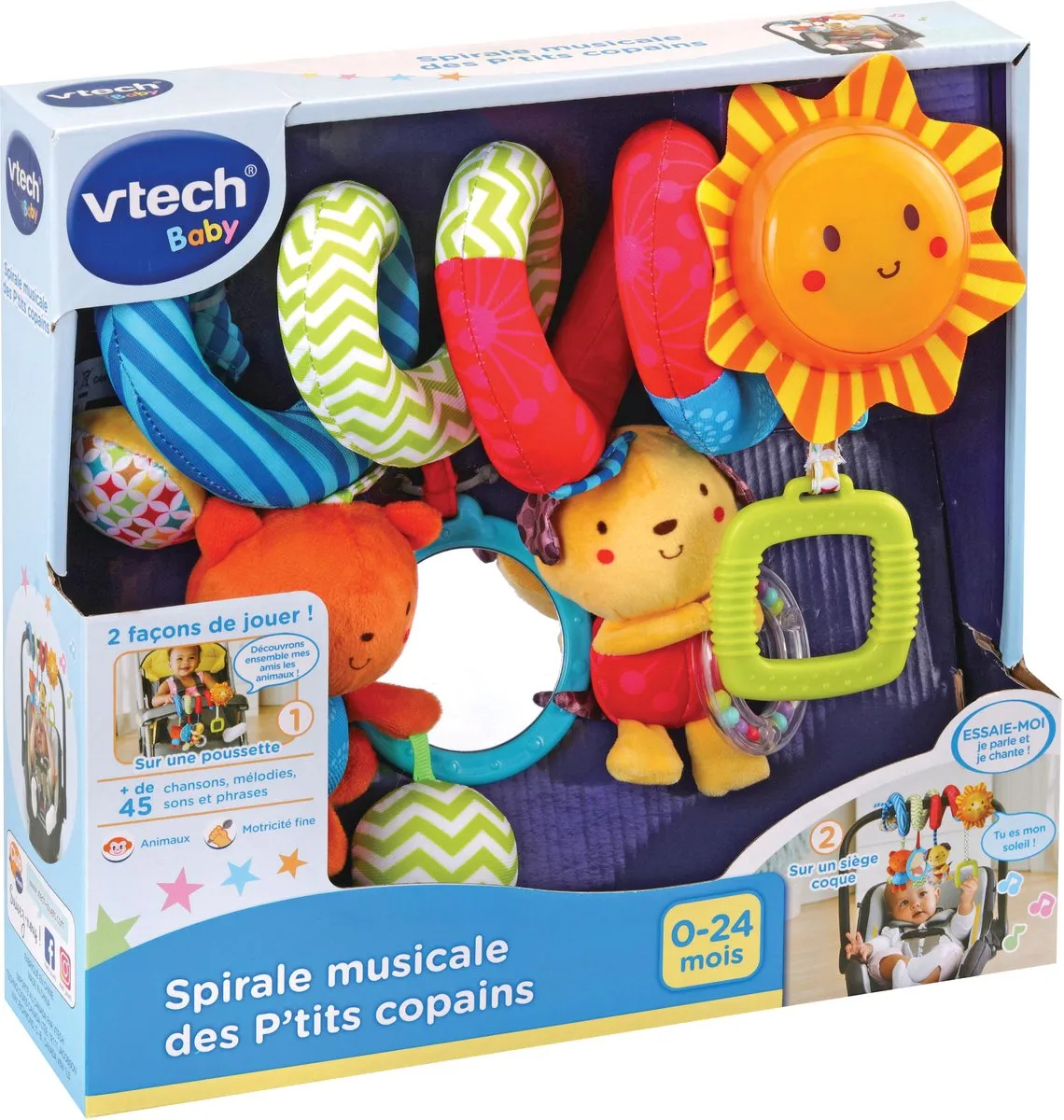 Vtech Baby Musical Spiral of the Little Friends - 1x AAA