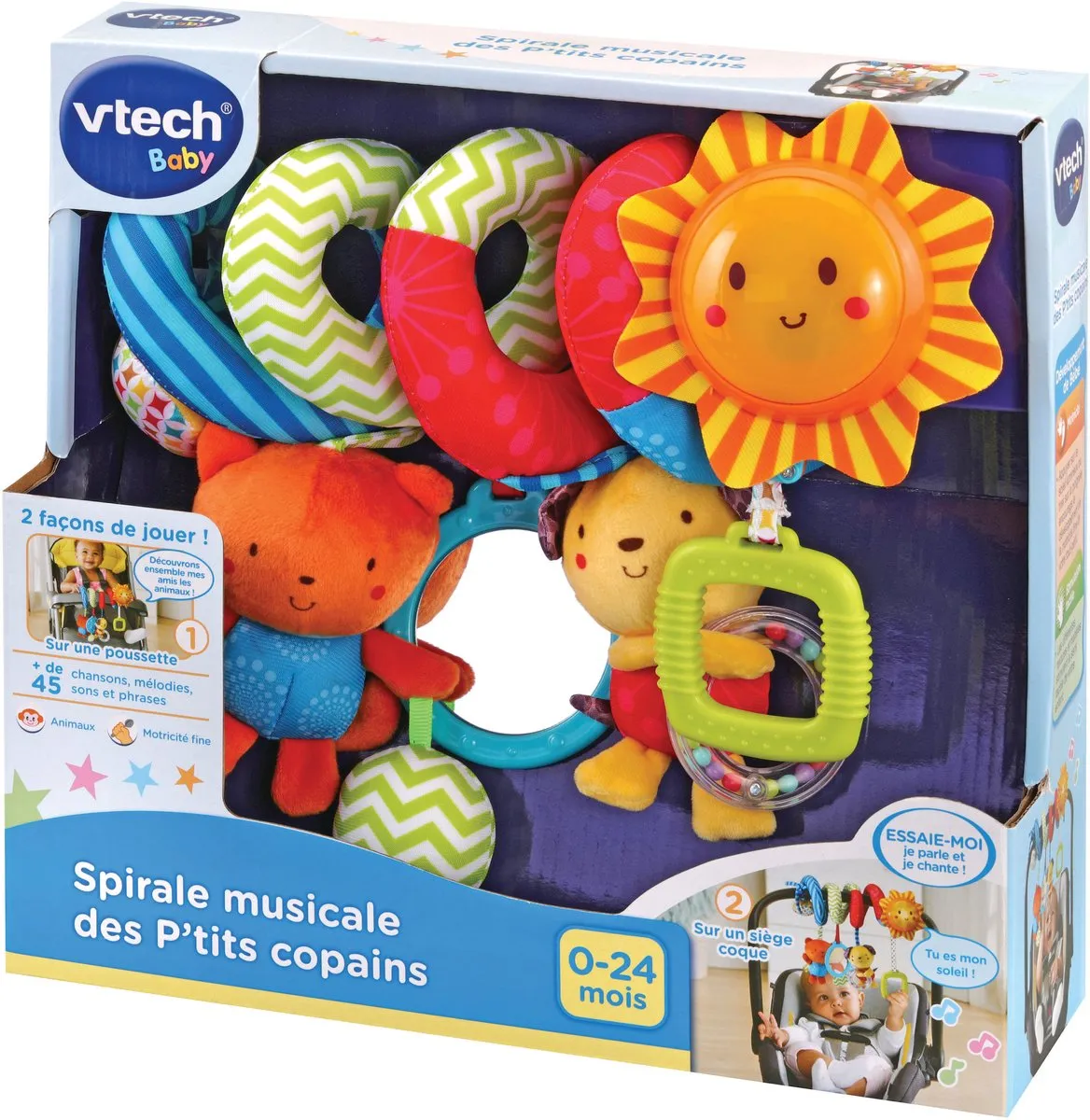 Vtech Baby Musical Spiral of the Little Friends - 1x AAA