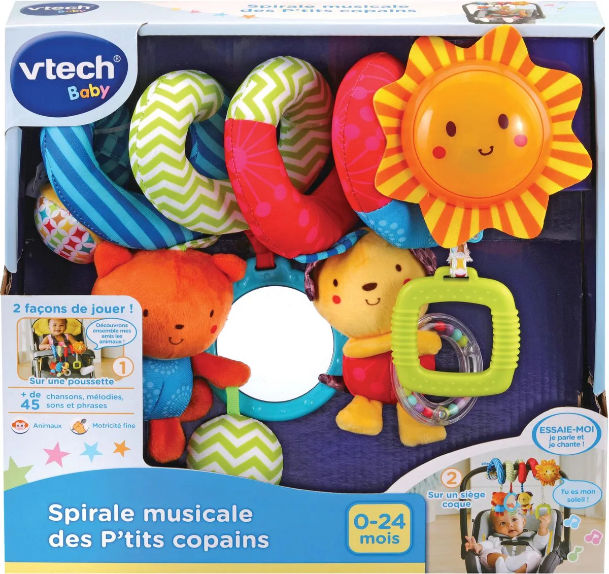 Vtech Baby Musical Spiral of the Little Friends - 1x AAA