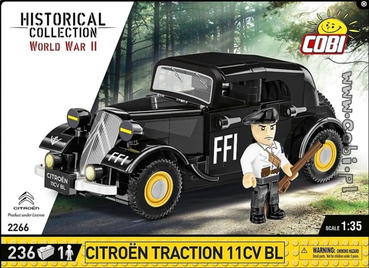 Cobi Citroën Traction 11CV BL Bouwset 2266
