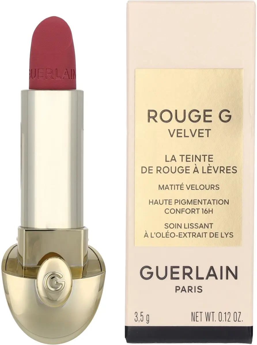 Guerlain Rouge G Velvet 303 Le Rose Pivoine - G062392 - afbeelding 5 van 6