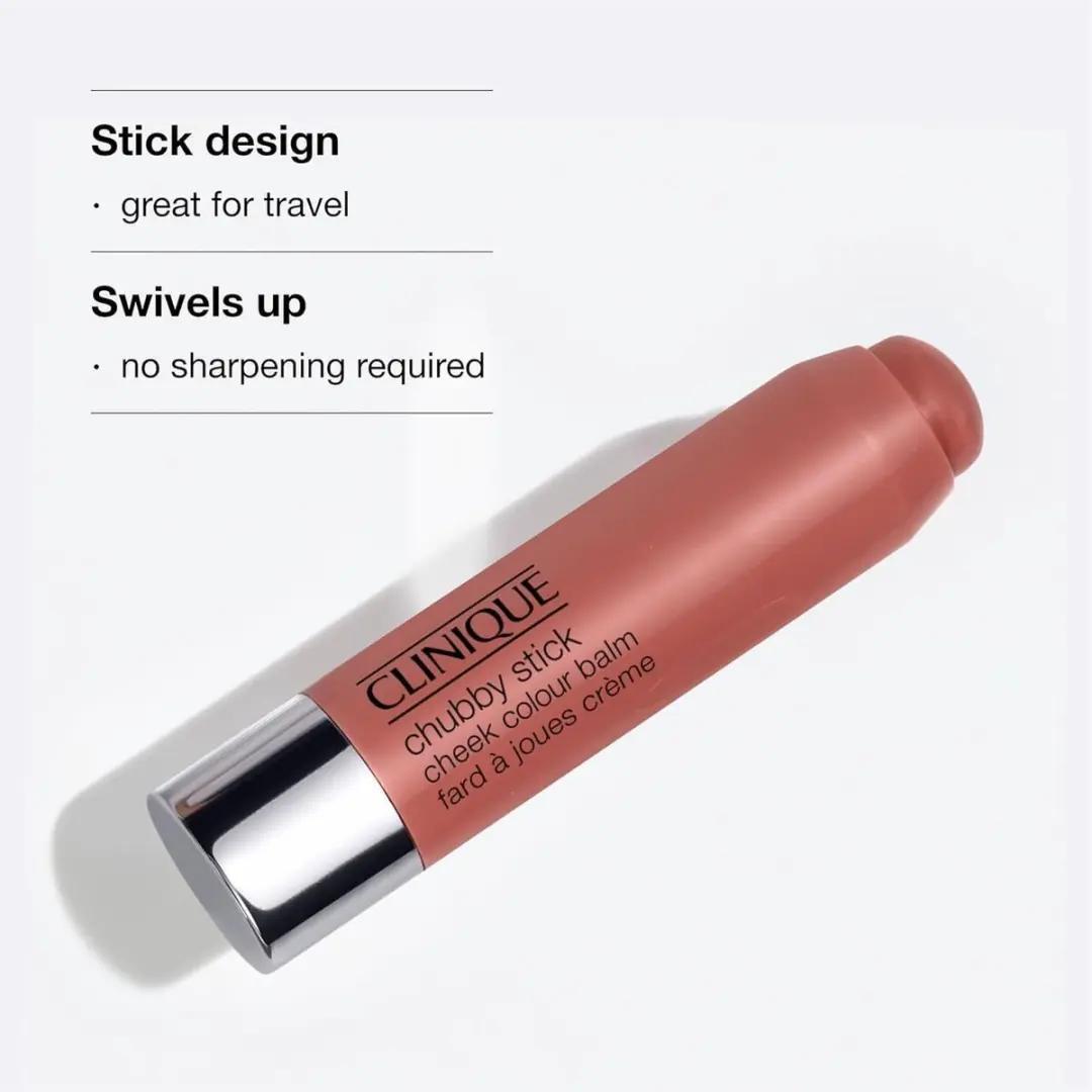 Clinique Chubby Cheek Balm Roly Poly Rosy 6ml - afbeelding 4 van 4