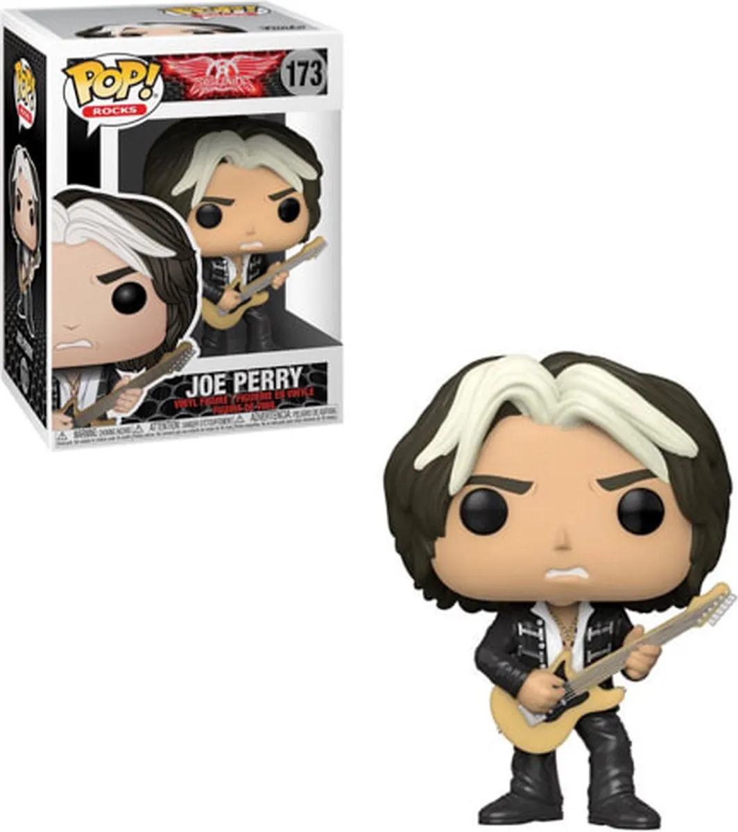 Funko Aerosmith Bobble Head POP 173 Joe Perry - Multicolor - afbeelding 4 van 4
