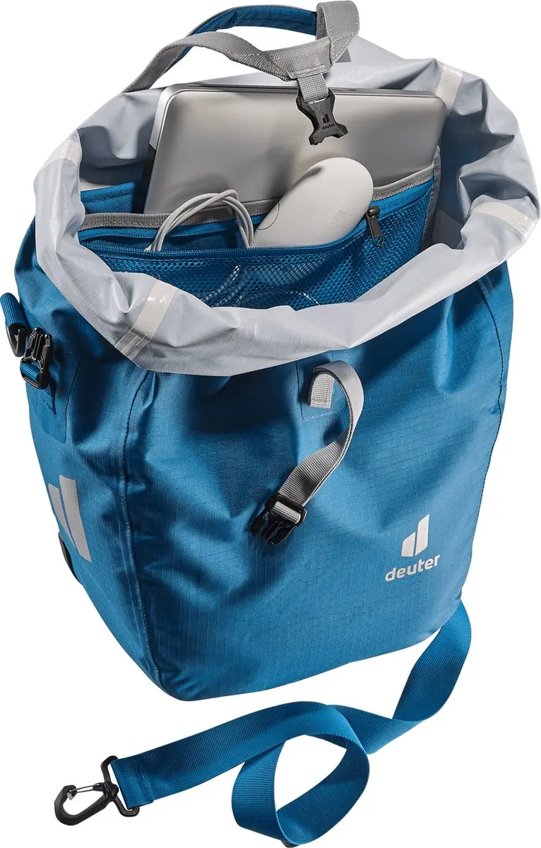 Deuter Weybridge 20L Fietsenzak - Reef Blauw - afbeelding 5 van 6