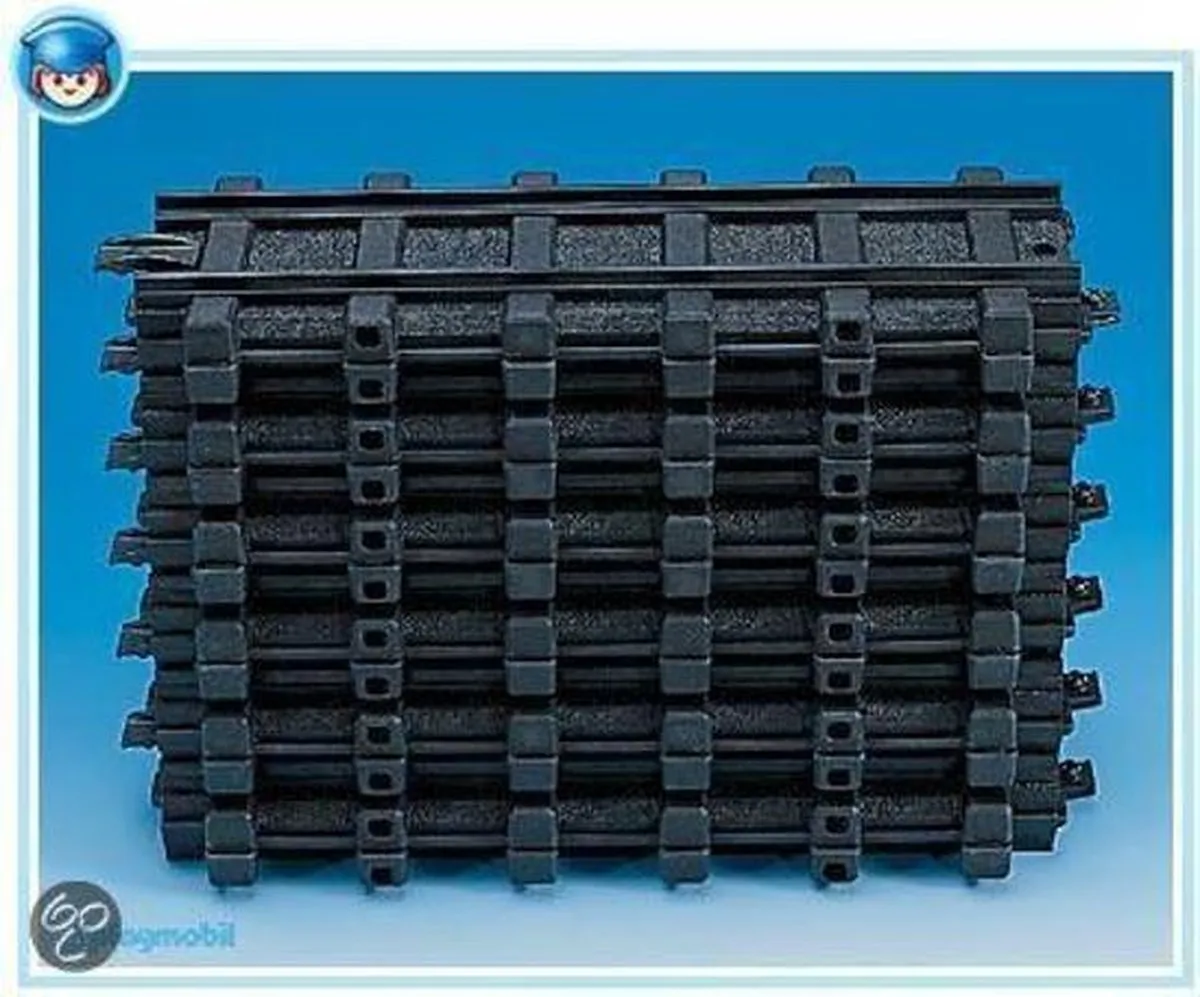 Playmobil 12 Rechte Rails 4384