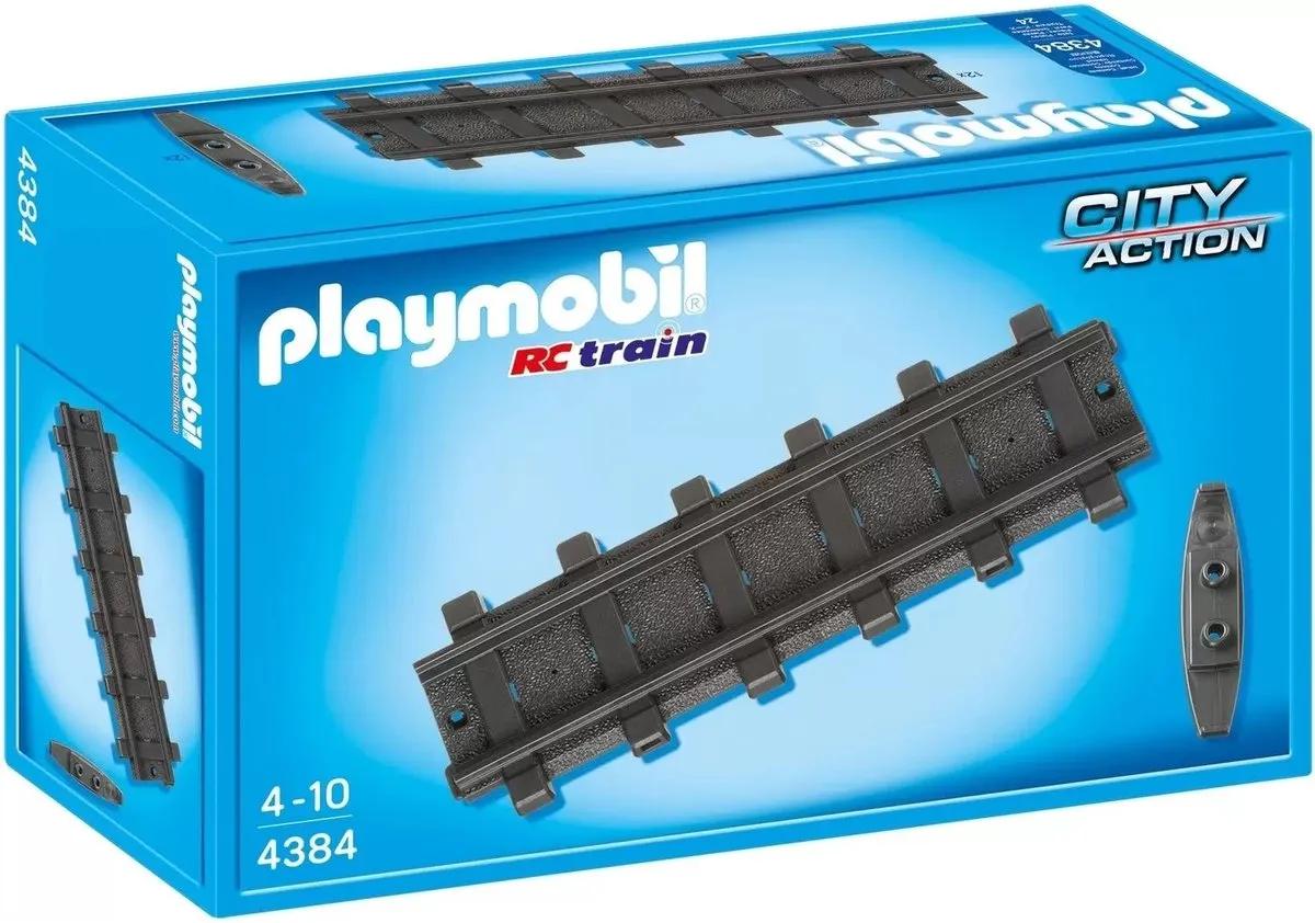 Playmobil 12 Rechte Rails 4384