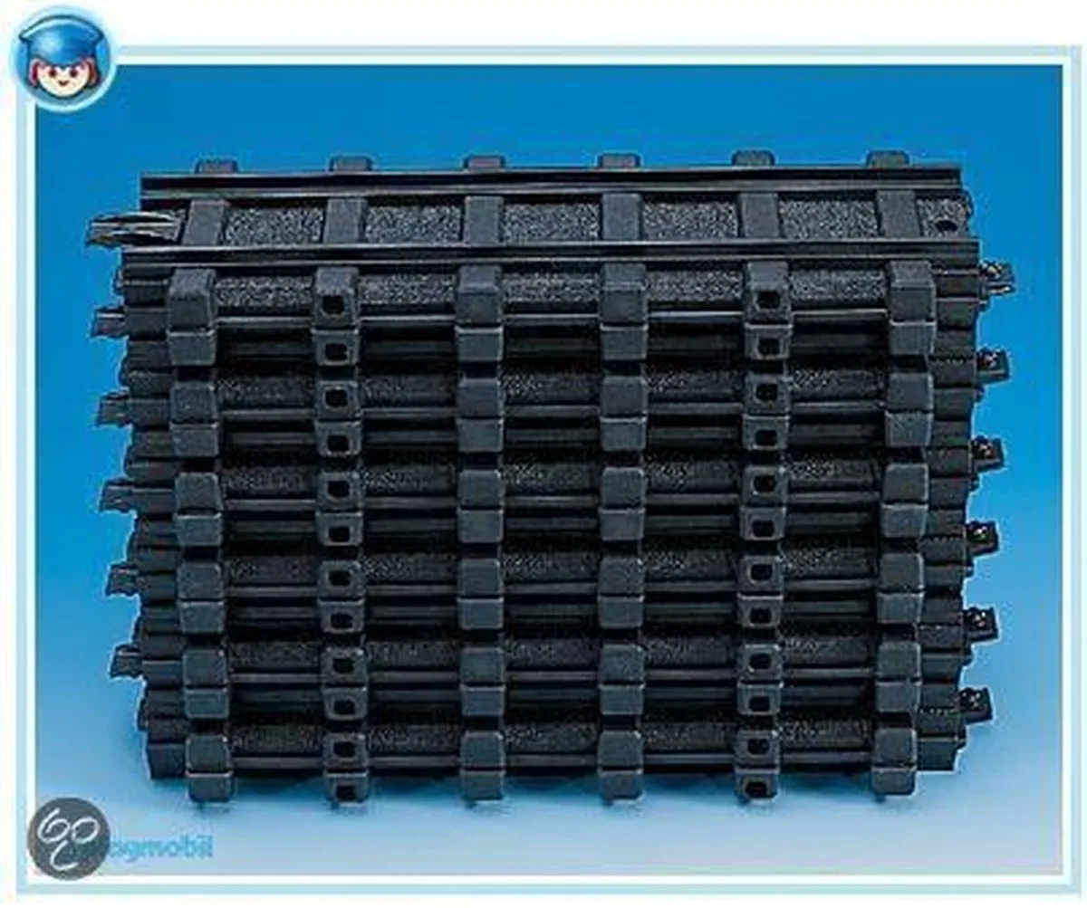 Playmobil 12 Rechte Rails 4384