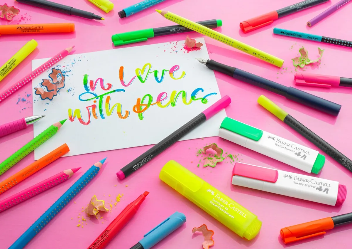 Faber-Castell Jumbo Grip Kleurpotloden 5 Stuks - 15 Kleuren