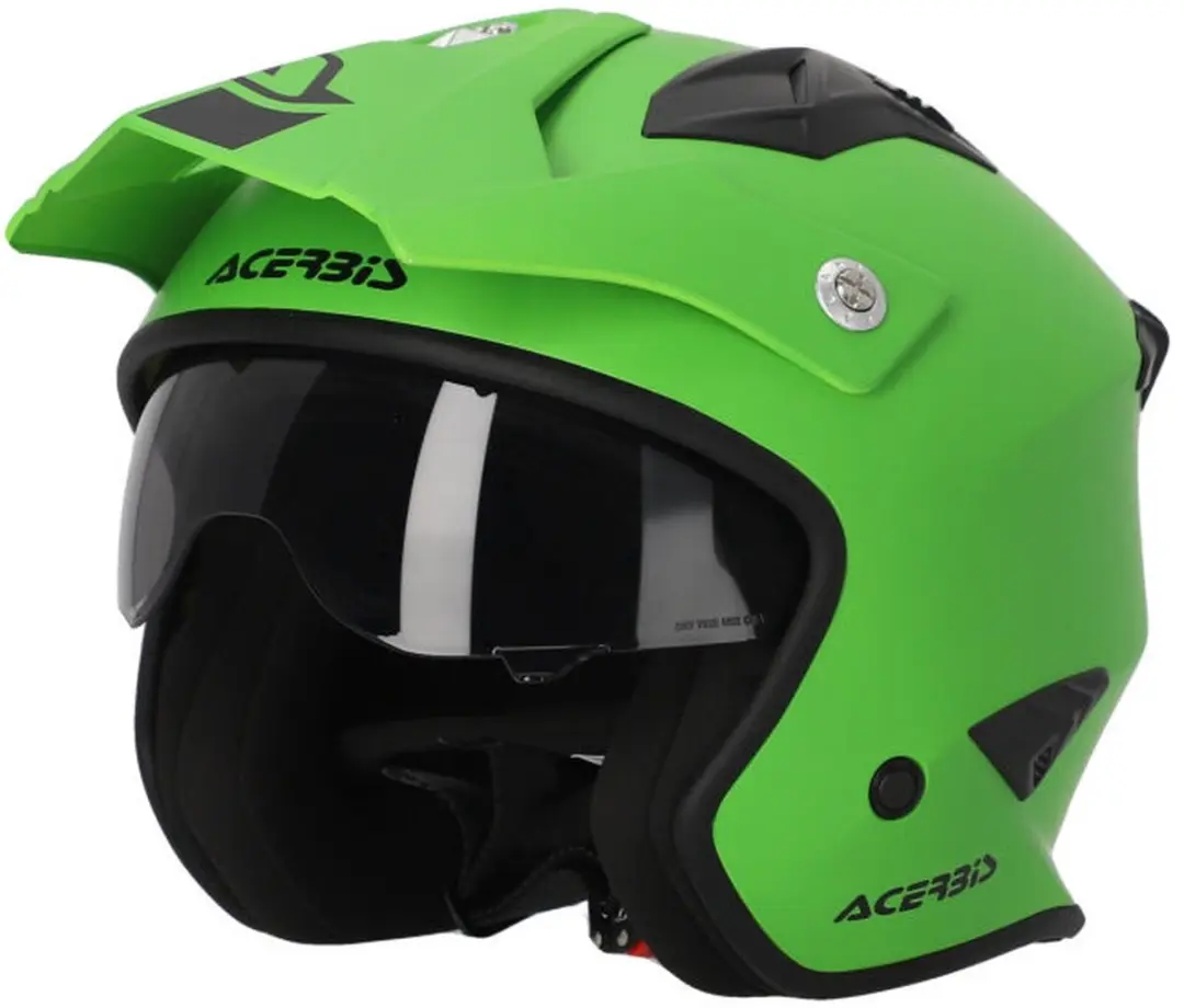 Acerbis Aria Solid Groen Jethelm