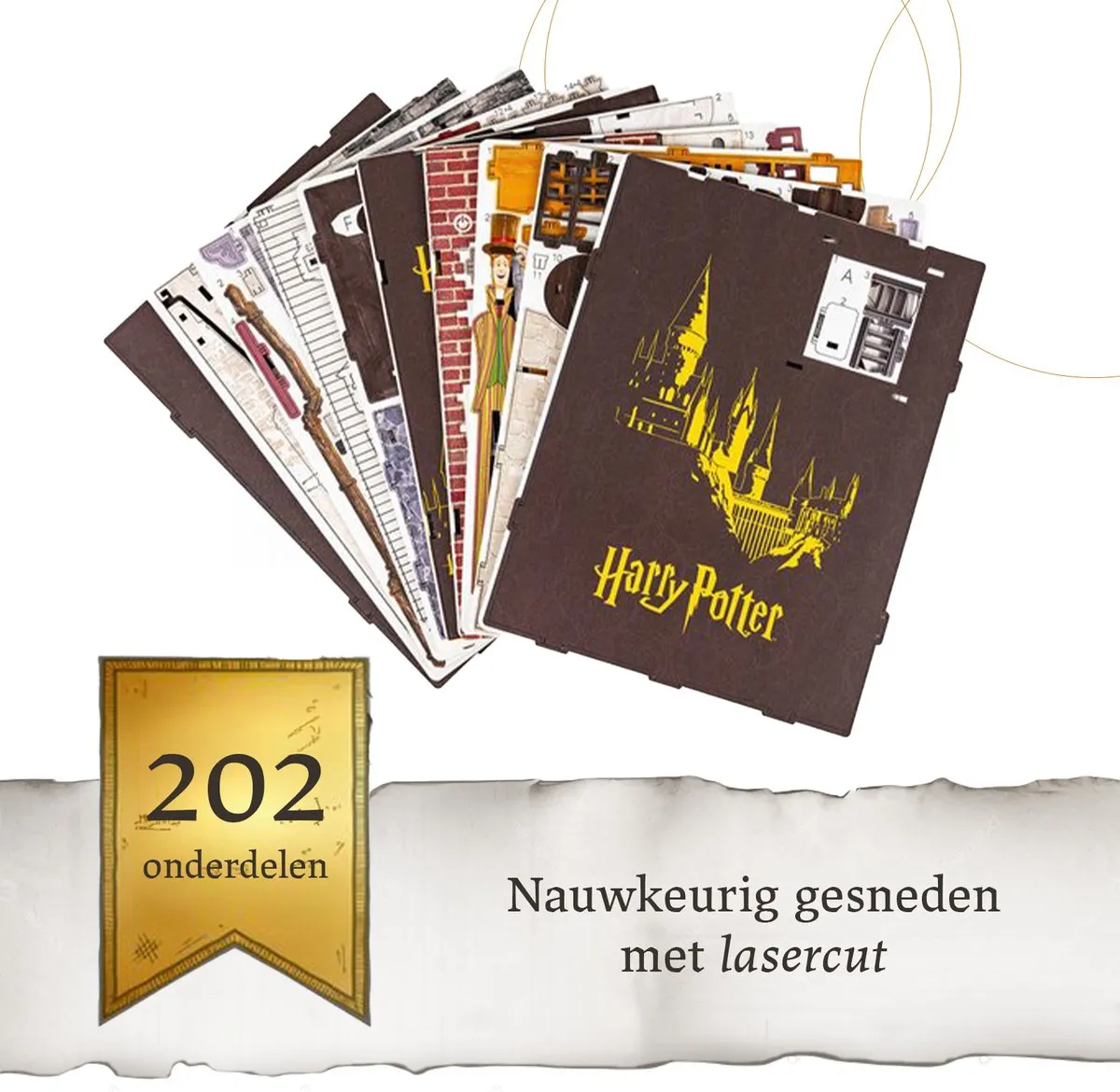 Revell Harry Potter Diagon Alley Book Nook Modelbouwpakket 1:24 - 202 Onderdelen - Multi