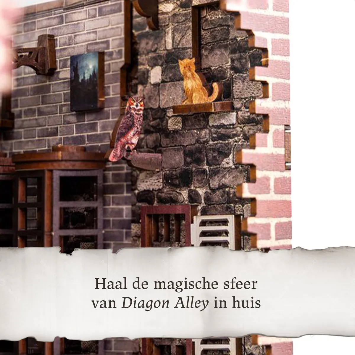 Revell Harry Potter Diagon Alley Book Nook Modelbouwpakket 1:24 - 202 Onderdelen - Multi