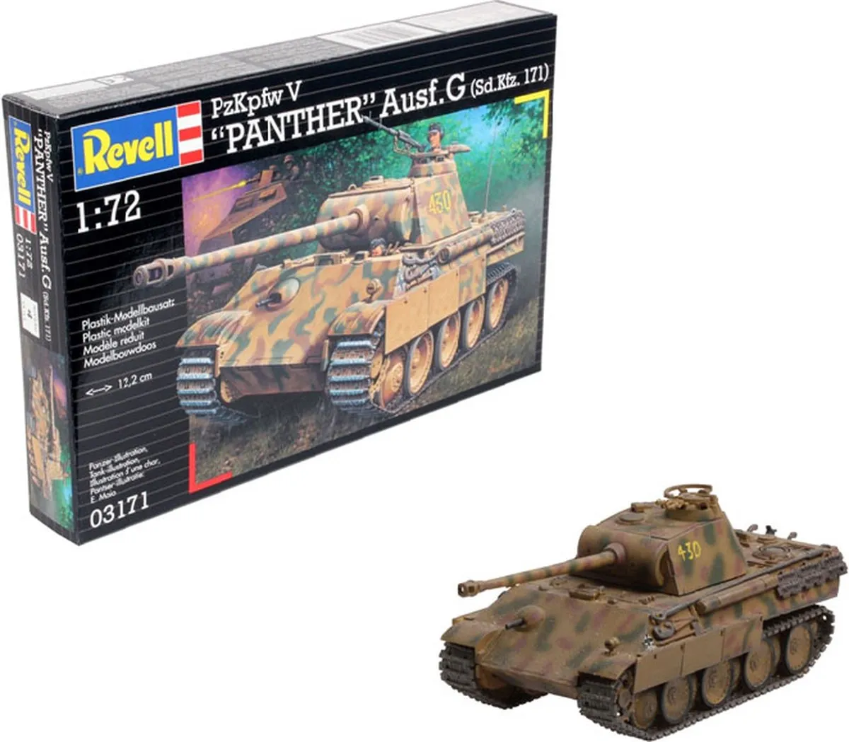 Revell PzKpfw V Panther Ausf.G 03171 Modelbouwpakket