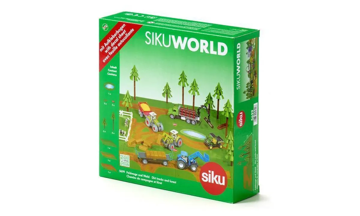 SIKU 5699 Veldwegen & Bos SikuWorld - Multi