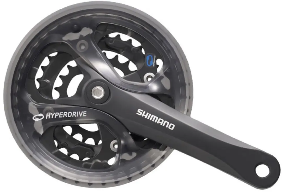 Shimano Acera FC-M361 Crankstel 8-speed 175/48x38x28T - Zwart - afbeelding 3 van 5