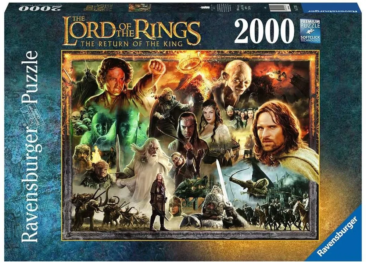 Ravensburger Lord of the Rings Return of the King Legpuzzel 2000 Stuks