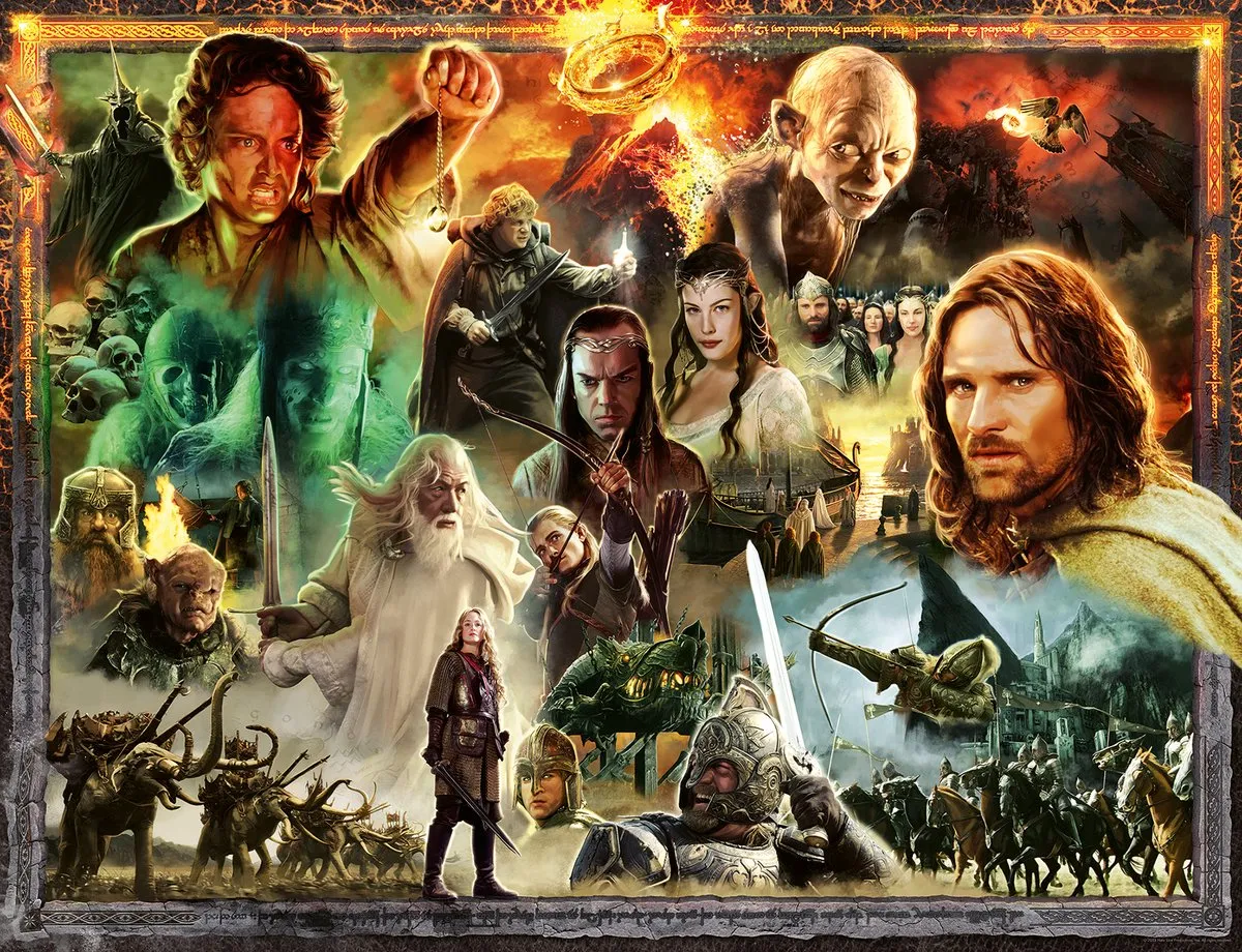 Ravensburger Lord of the Rings Return of the King Legpuzzel 2000 Stuks