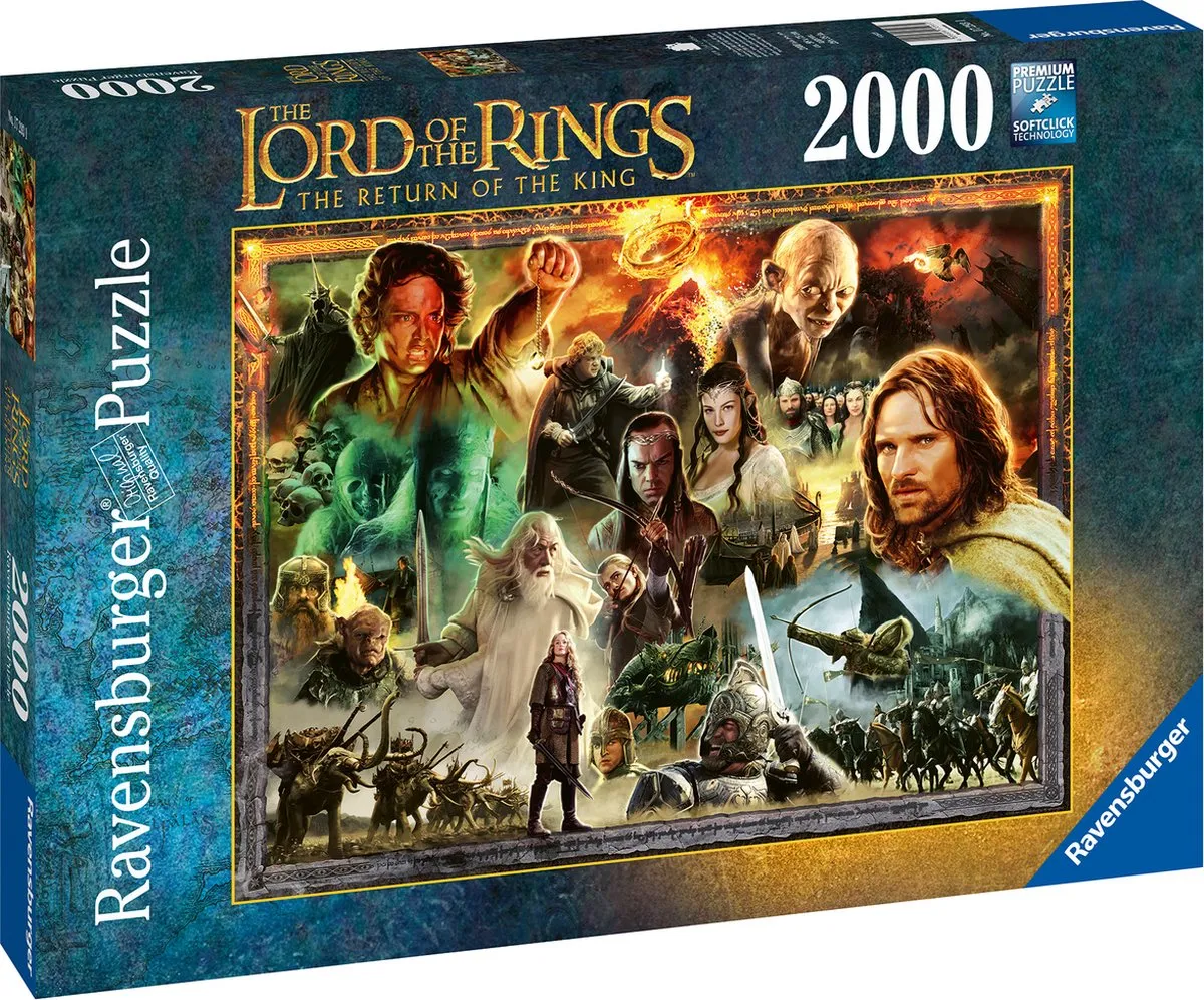 Ravensburger Lord of the Rings Return of the King Legpuzzel 2000 Stuks