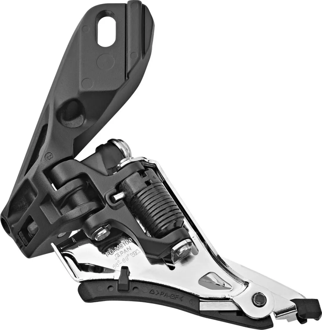 Shimano Deore XT M8100 Voorderailleur 2x12 Speed - Zilver - afbeelding 3 van 4