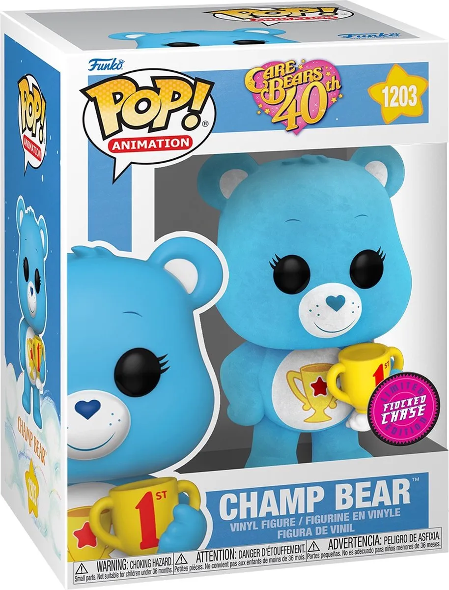Funko Pop! Care Bears Champ Bear #1203 - Veelkleurig - afbeelding 3 van 6