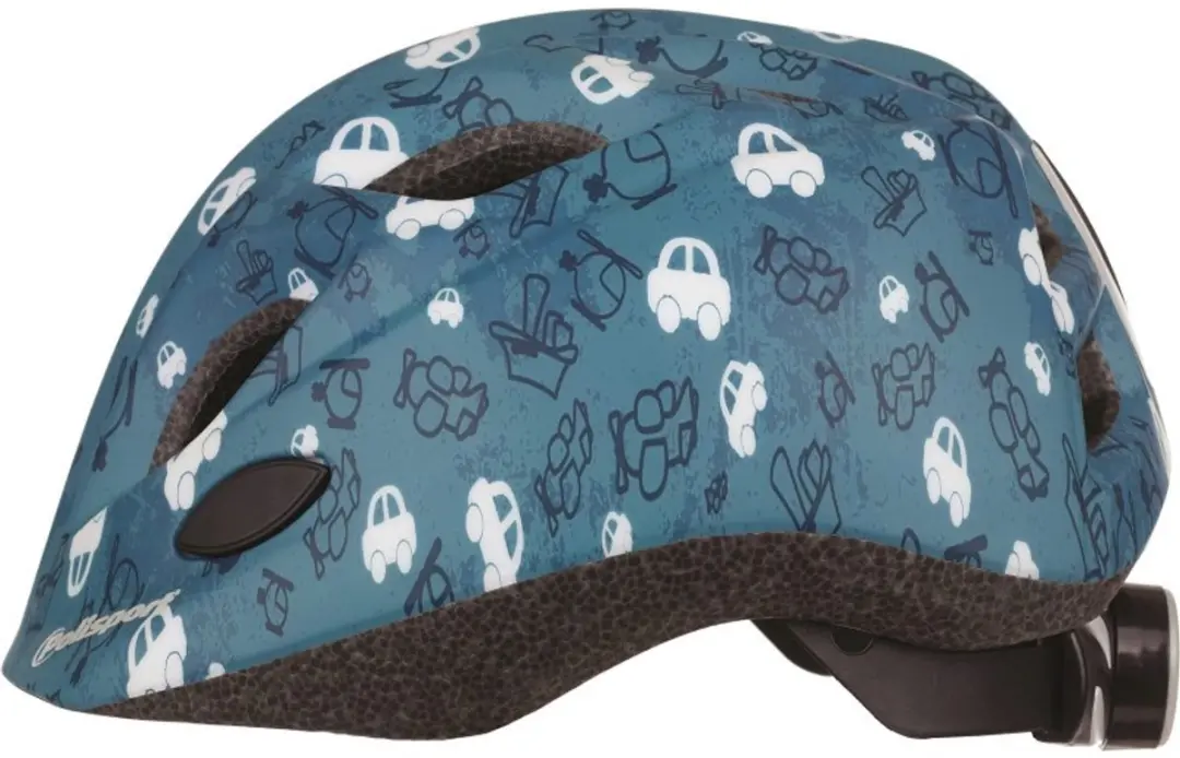 Polisport Kids Premium Fun Trip Helm XS - Blauw - LED Verlichting - afbeelding 4 van 4