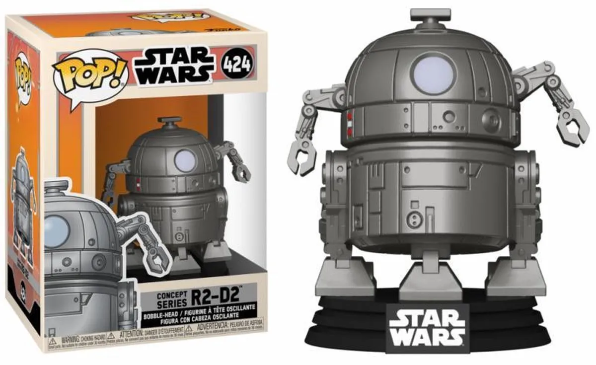 Funko Pop! Star Wars R2-D2 FUN50111 - Vinyl Figuur 9cm - Bonte kleuren - afbeelding 5 van 5