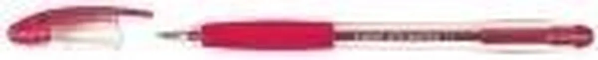Bic Atlantis Classic Grip Medium Pen - Rood - afbeelding 6 van 6