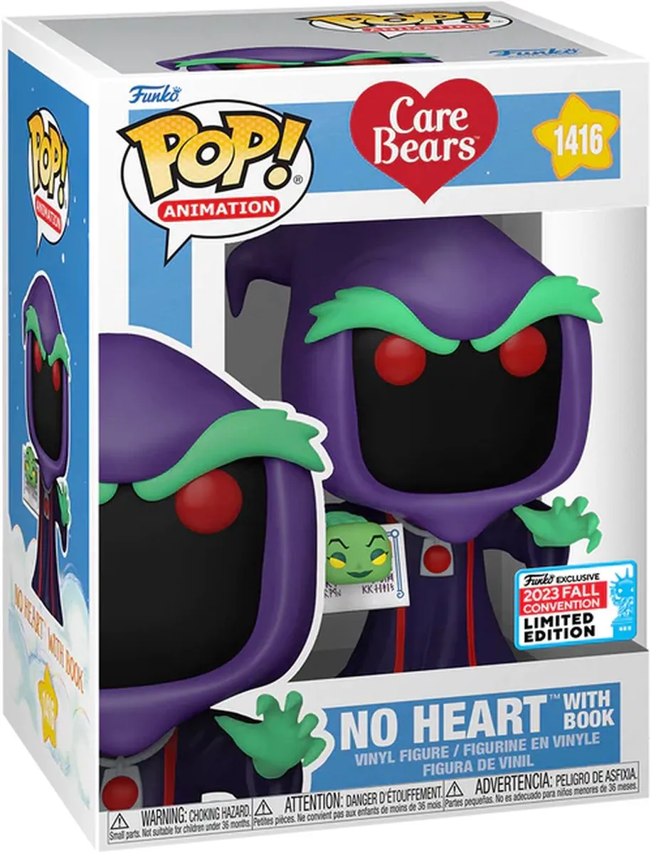 Funko Pop! Care Bears No Heart met Boek