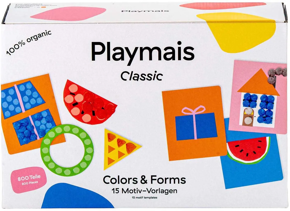 PlayMais Classic Colors & Forms 800 Stuks
