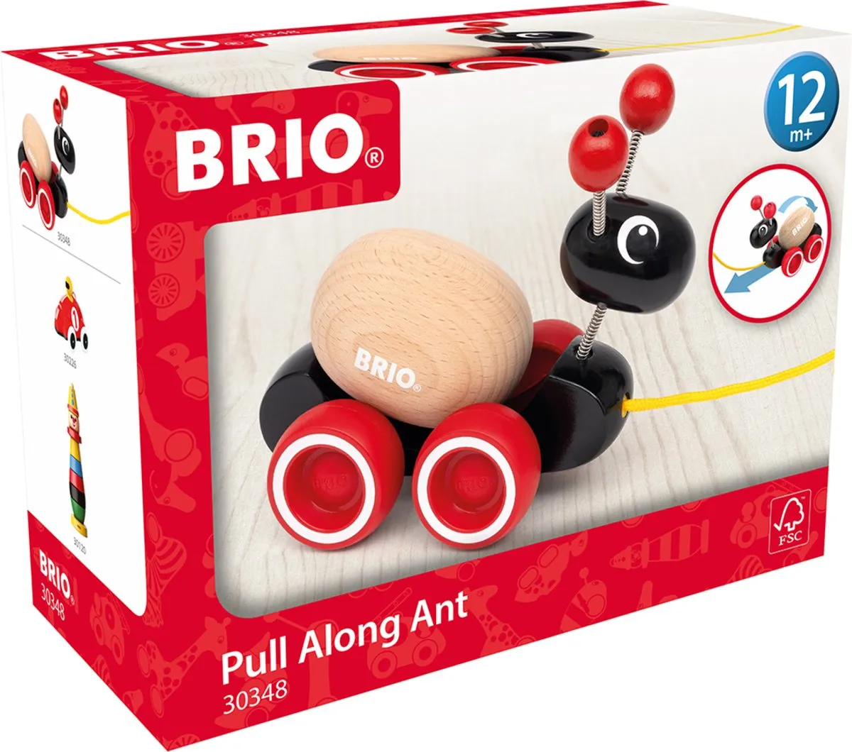 Ravensburger BRIO 30348 Trekdier Mier - Meerkleurig
