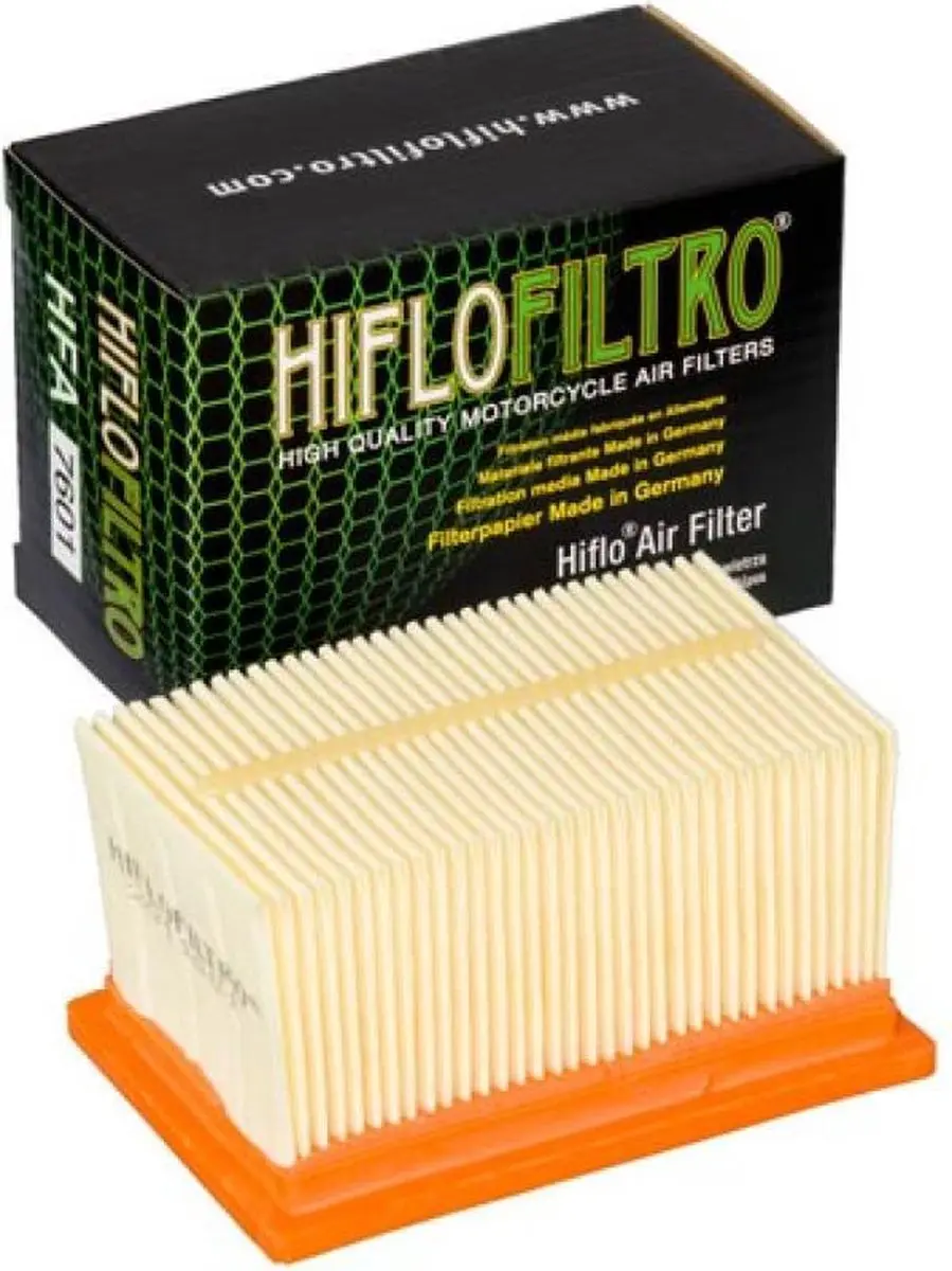 hiflofiltro luchtfilter voor motorfiets bmw 650 f dakar 2001 tot 2007 hfa7601 ni