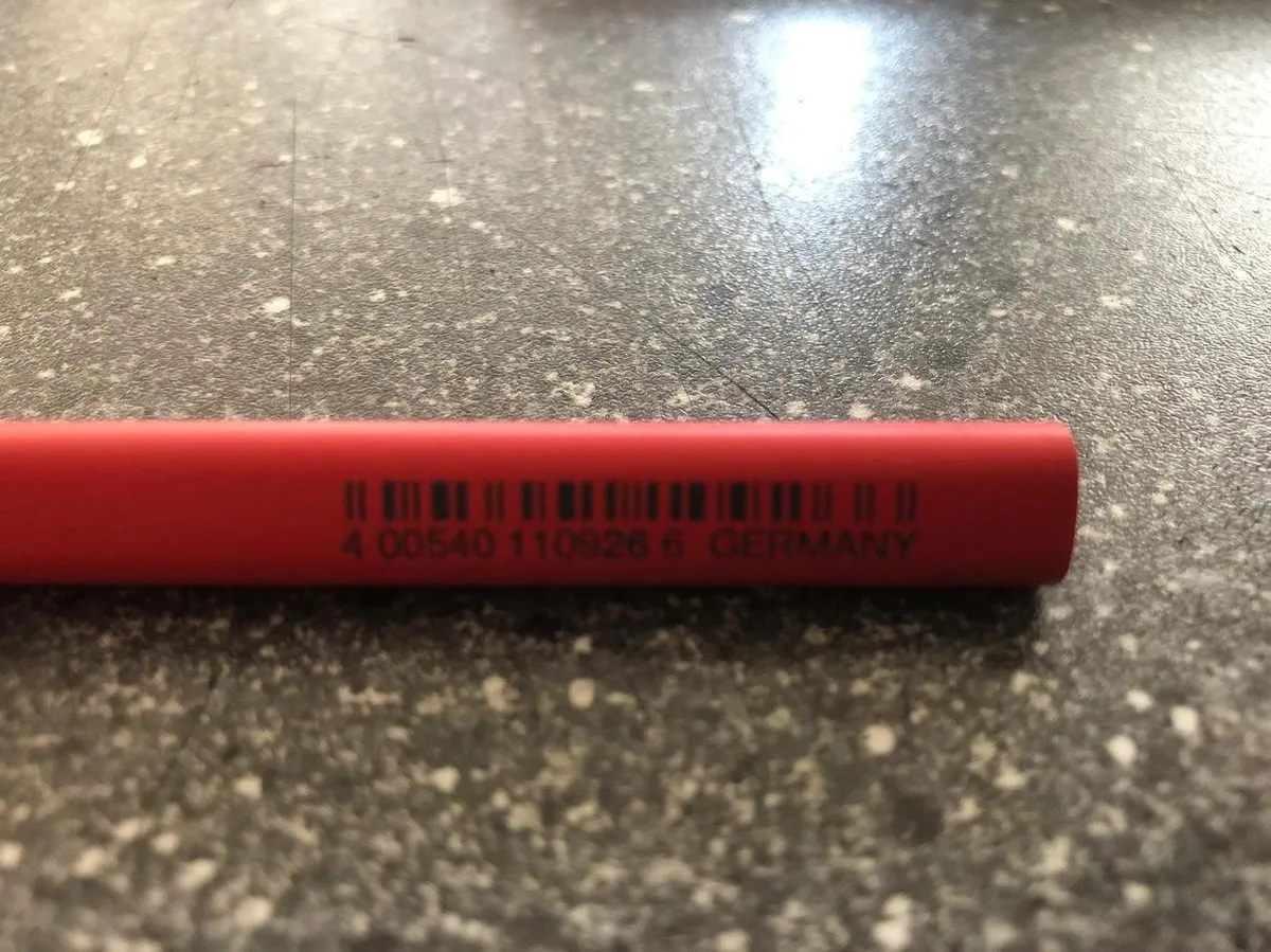 Faber-Castell Jumbo GRIP Potlood 110926 - Permanent Karmijn