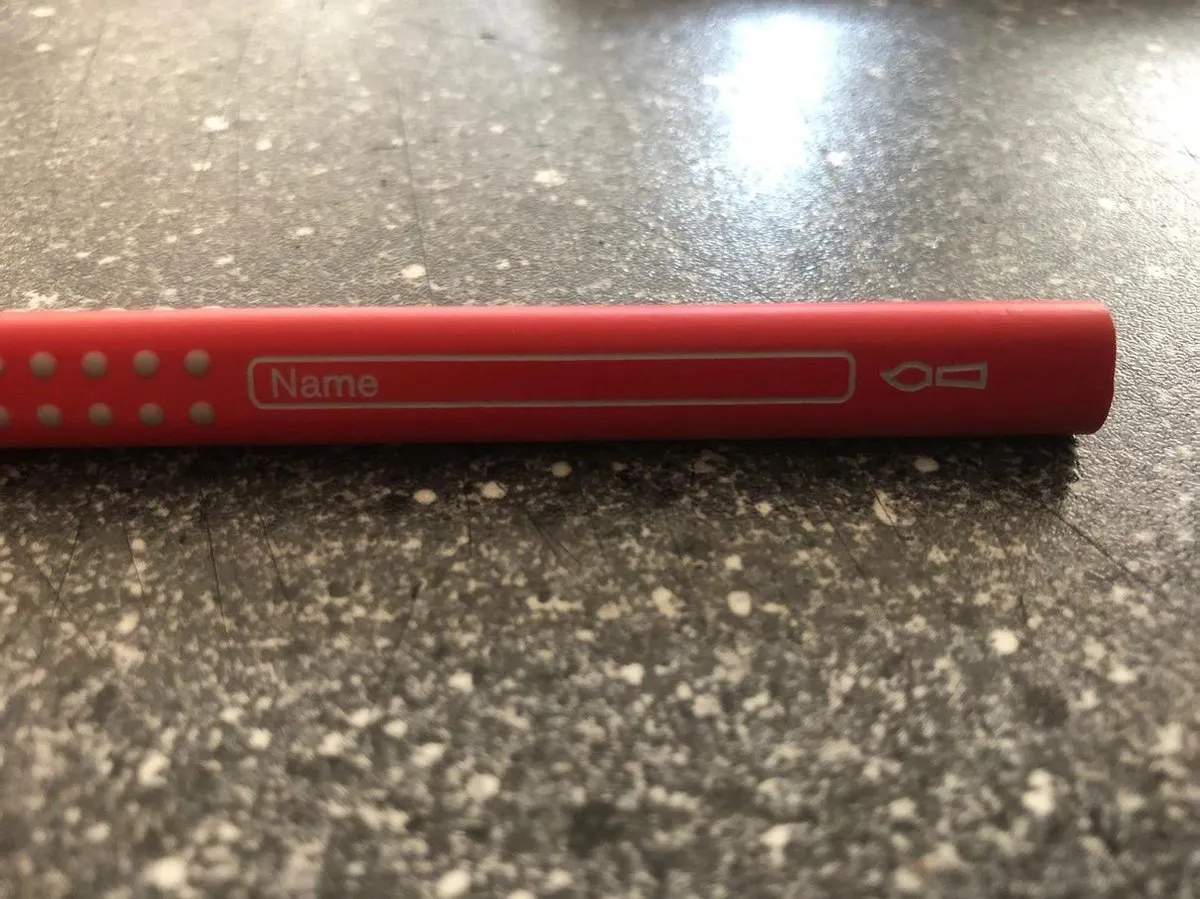 Faber-Castell Jumbo GRIP Potlood 110926 - Permanent Karmijn