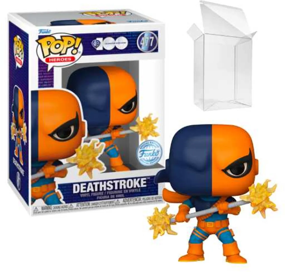 Funko POP! Deathstroke 477 DC 100th Anniversary - Multi - afbeelding 2 van 2