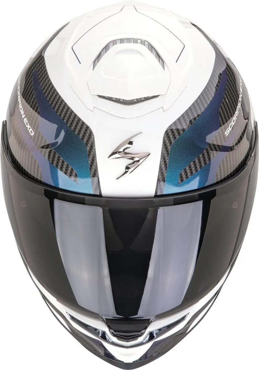Scorpion EXO-GT SP Air Flex Integraalhelm - L - Zwart/Wit/Blauw