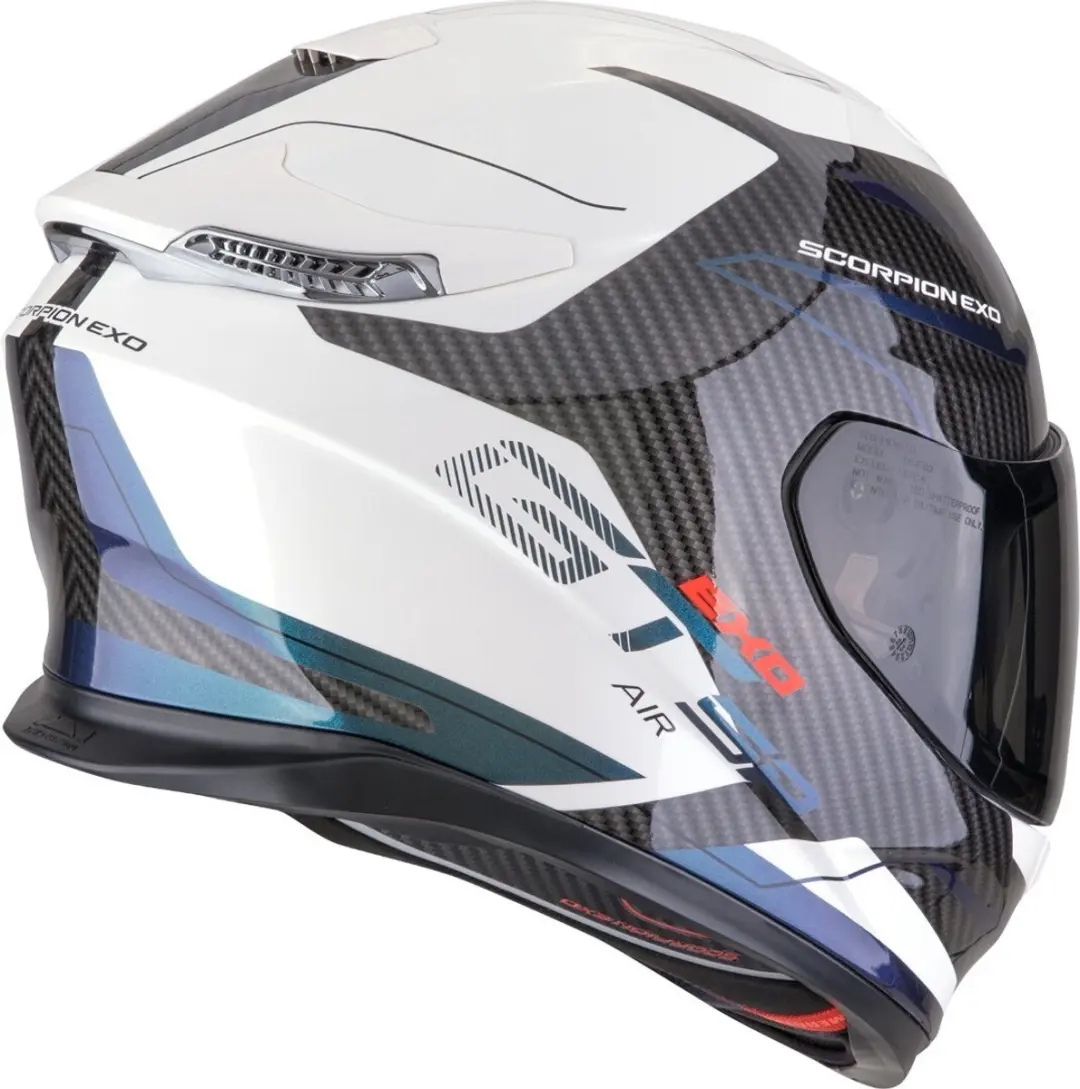 Scorpion EXO-GT SP Air Flex Integraalhelm - L - Zwart/Wit/Blauw