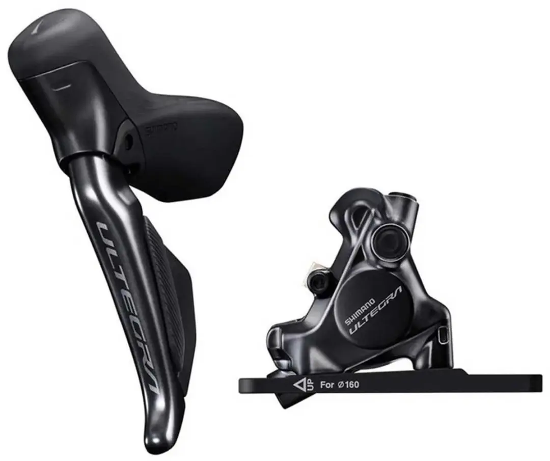 Shimano Ultegra Di2 Hidraulische Rem 2x12s 160mm - Zilver - afbeelding 2 van 2