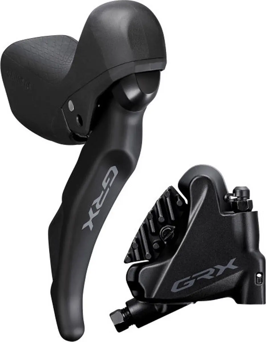 Shimano GRX ST-RX600 Schijfremset - 3 Vinger - Zwart - afbeelding 2 van 3