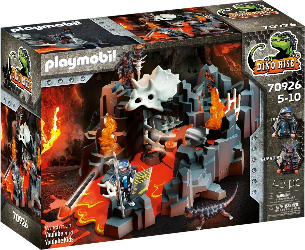 Playmobil Dino Rise Bewaker van de Lavabron 70926
