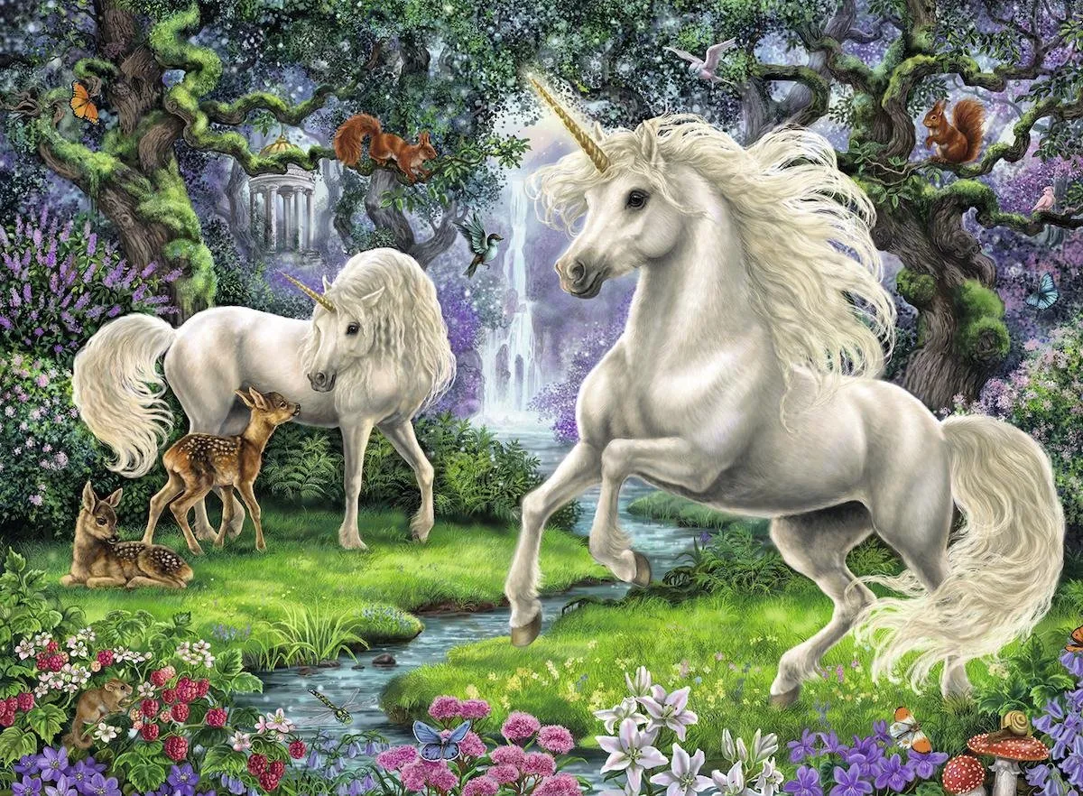 Ravensburger Mystieke Eenhoorns Legpuzzel 200 Stuks - 128389