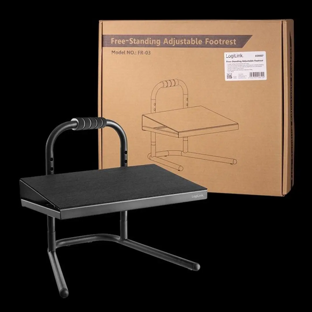Logilink EO0007 Voetensteun - 400x339mm Zwart