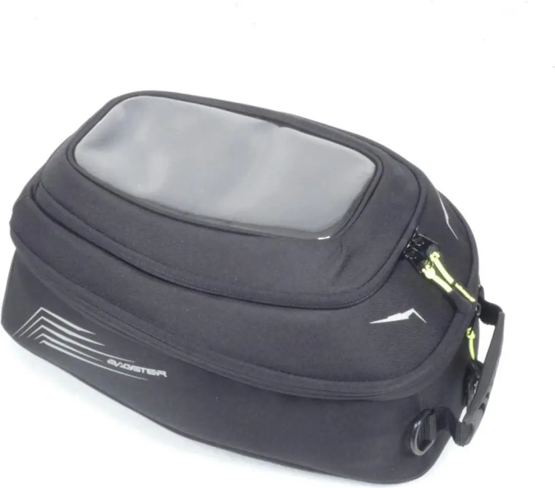 Bagster Signature Lock 18/28L Motortas - Zwart/Grijs