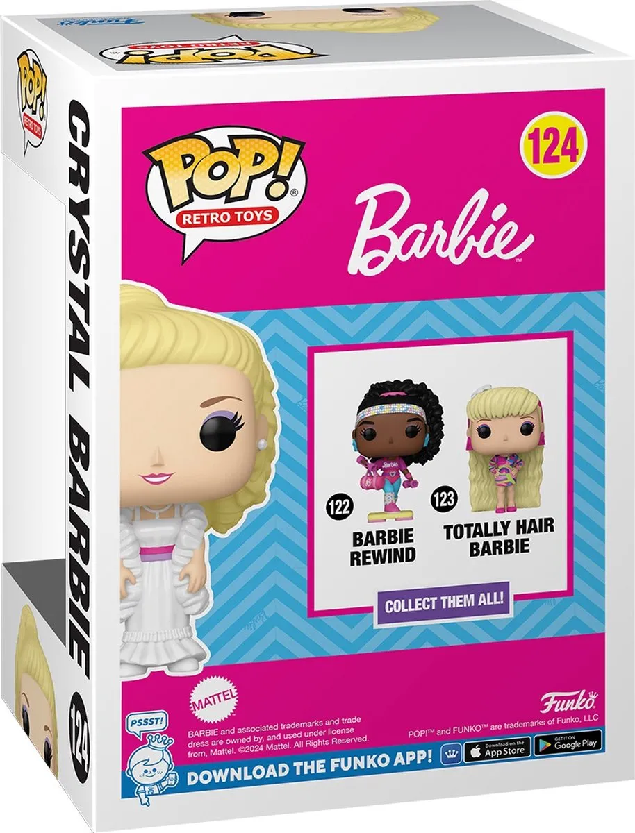 Funko Pop Barbie Crystal Glitter #124 - 9,5 cm - Multi