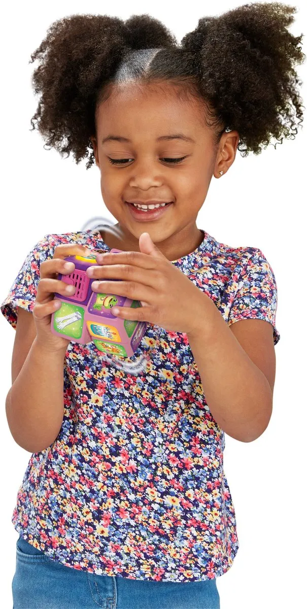 VTech Kubus Draai de Kubus Ontdekspelers Huisdieren Prinses Roze