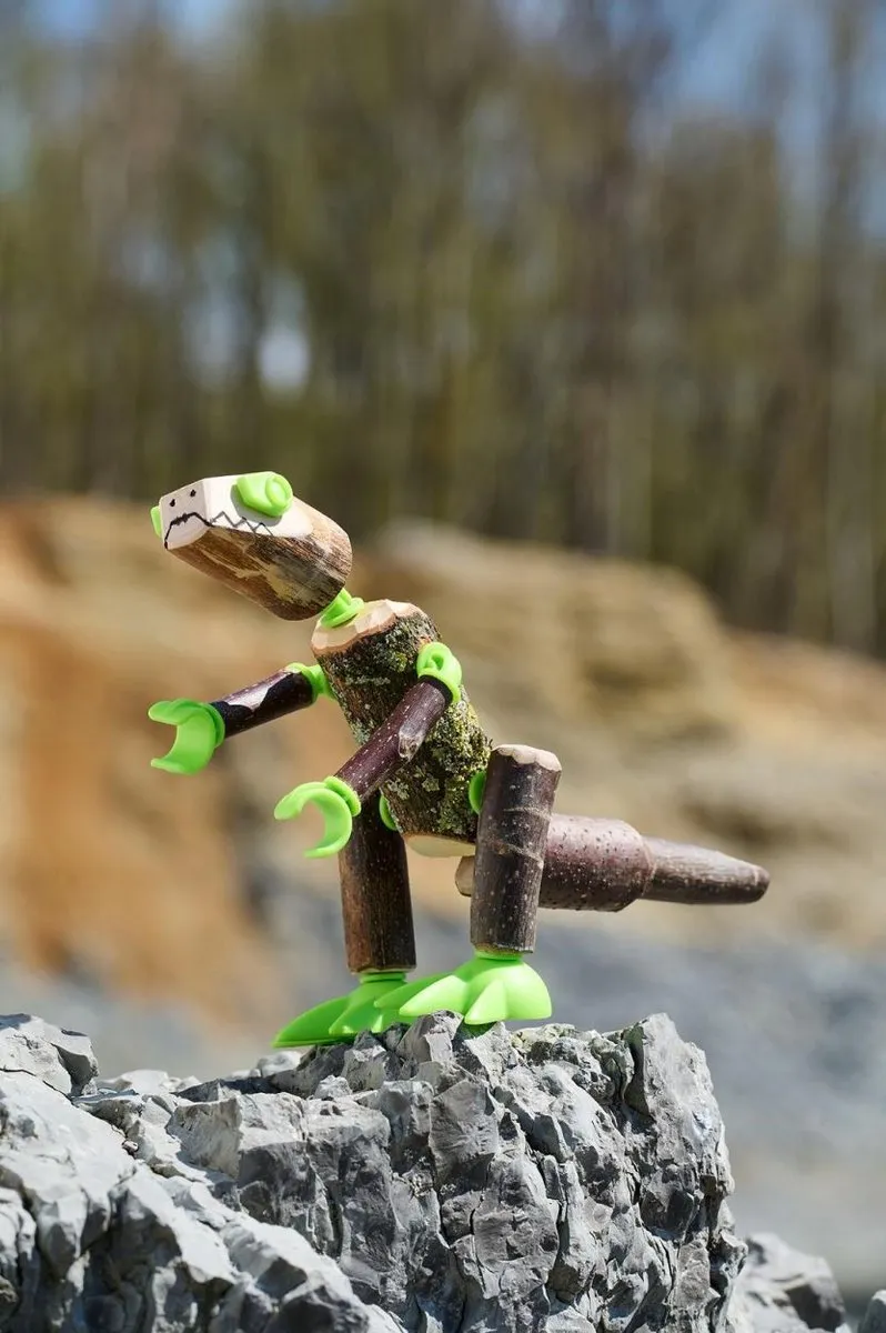 HABA Terra Kids Connectors Constructieset Dinosaurussen - Multikleur