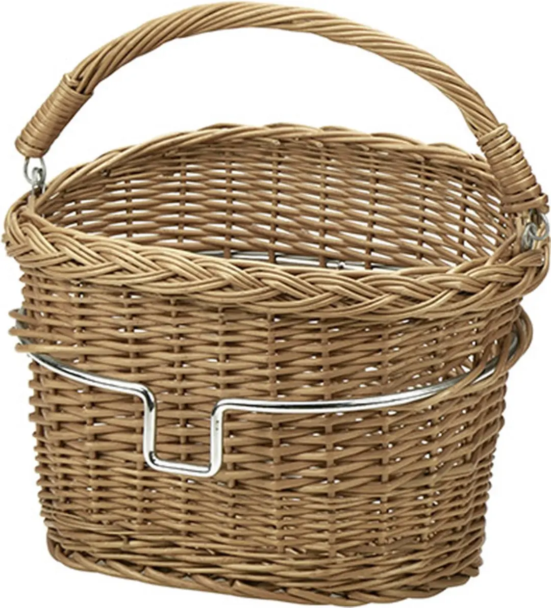KLICKfix Rieten Mand Mini Beige - 13L - afbeelding 6 van 6