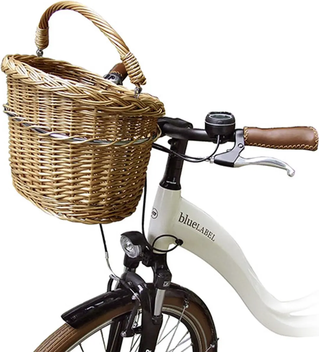 KLICKfix Rieten Mand Mini Beige - 13L - afbeelding 2 van 6