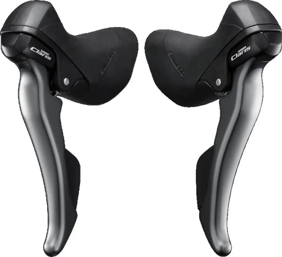 Shimano Claris ST-R2000 Verstellerset - 2x8 Speed - Grijs/Zwart - afbeelding 2 van 2