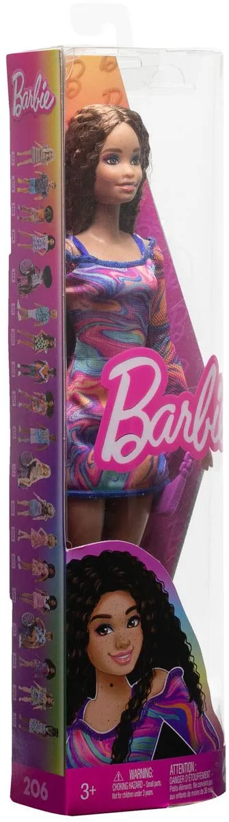 Barbie Fashionistas Hippie Jurk HJT03-6826-9796 - Multicolor
